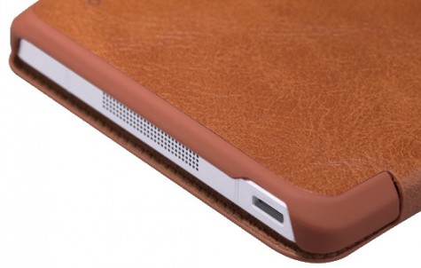 Чехол книжка Nillkin Qin Series Brown для смартфонов Xiaomi Mi Note